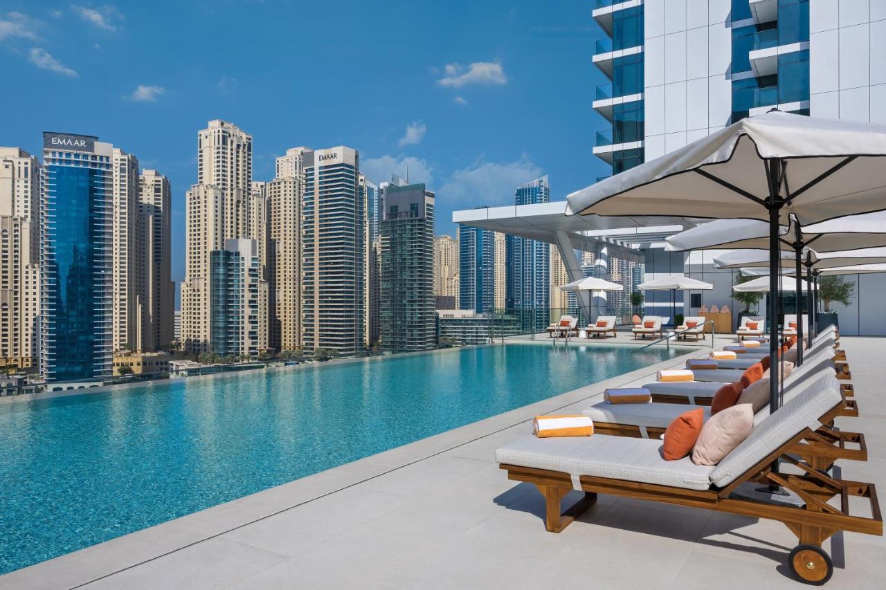 Hotel Vida Dubai Marina & Yacht Club Exterior foto
