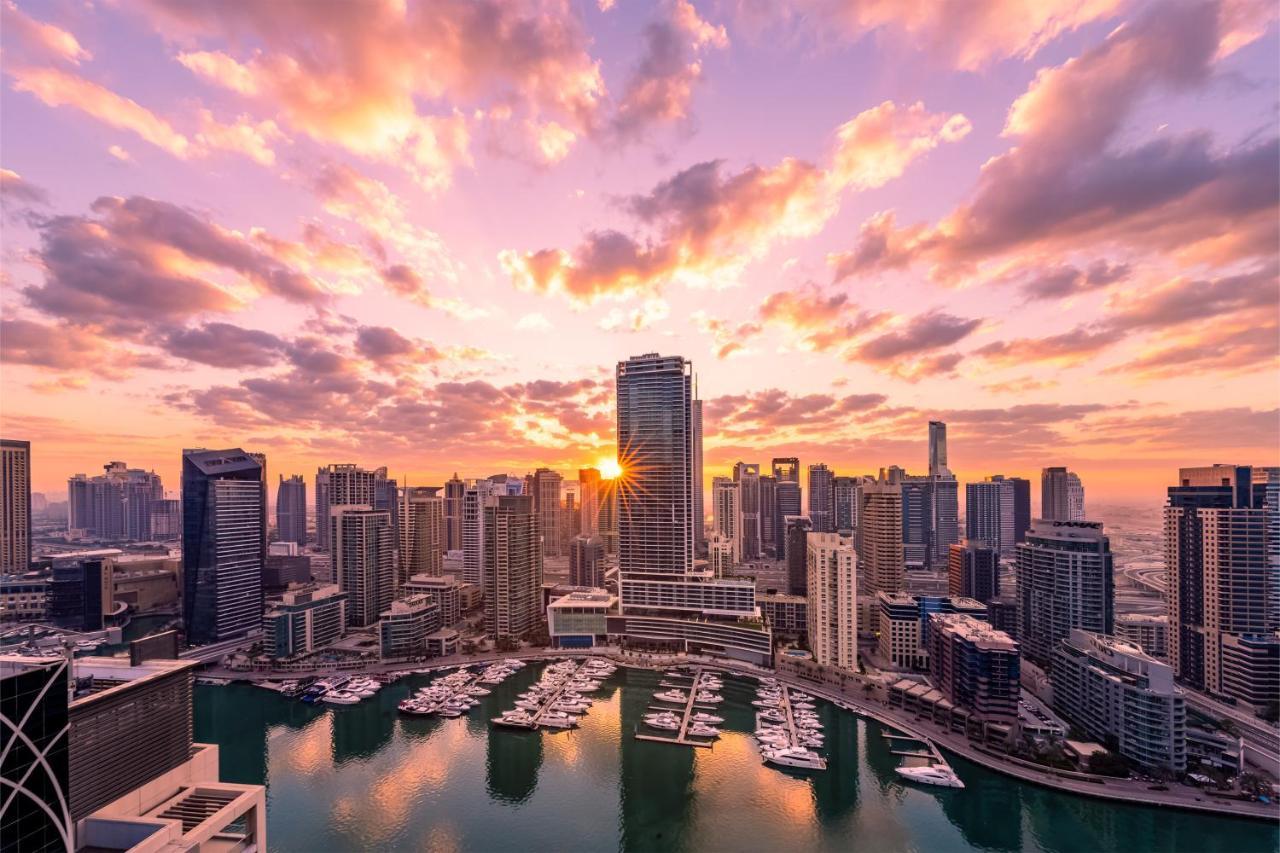 Hotel Vida Dubai Marina & Yacht Club Exterior foto